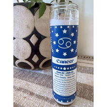 Load image into Gallery viewer, Zodiac Candle- Cancer