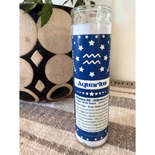 Load image into Gallery viewer, Zodiac Candle- Aquarius