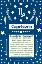 Load image into Gallery viewer, Zodiac Candle- Capricorn