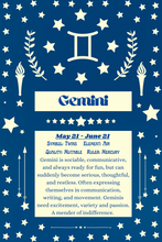 Load image into Gallery viewer, Zodiac Candle- Gemini