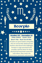 Load image into Gallery viewer, Zodiac Candle- Scorpio